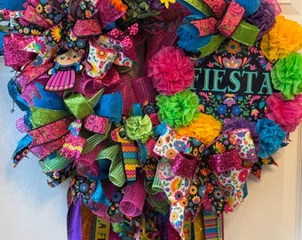 Beautiful Fiesta Wreath