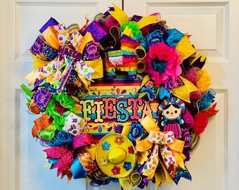 Corona de fiesta del Cinco de Mayo