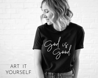 God Is Good SVG, It Is Well, Cricut Silhouette Files (Digital Download)