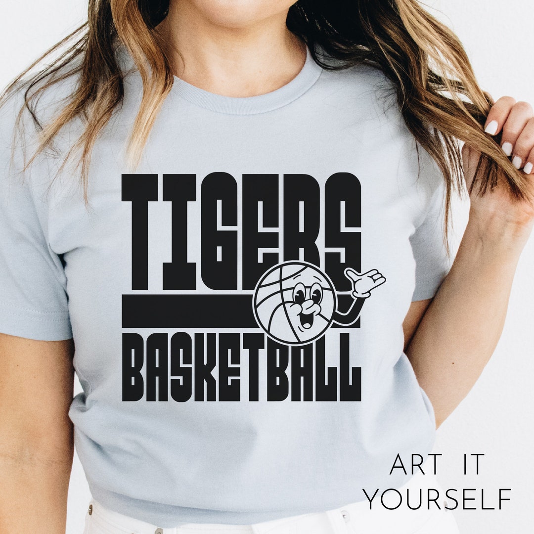 Tigers Basketball Retro Team Design, Team Apparel, Tiger File, Tigers ...