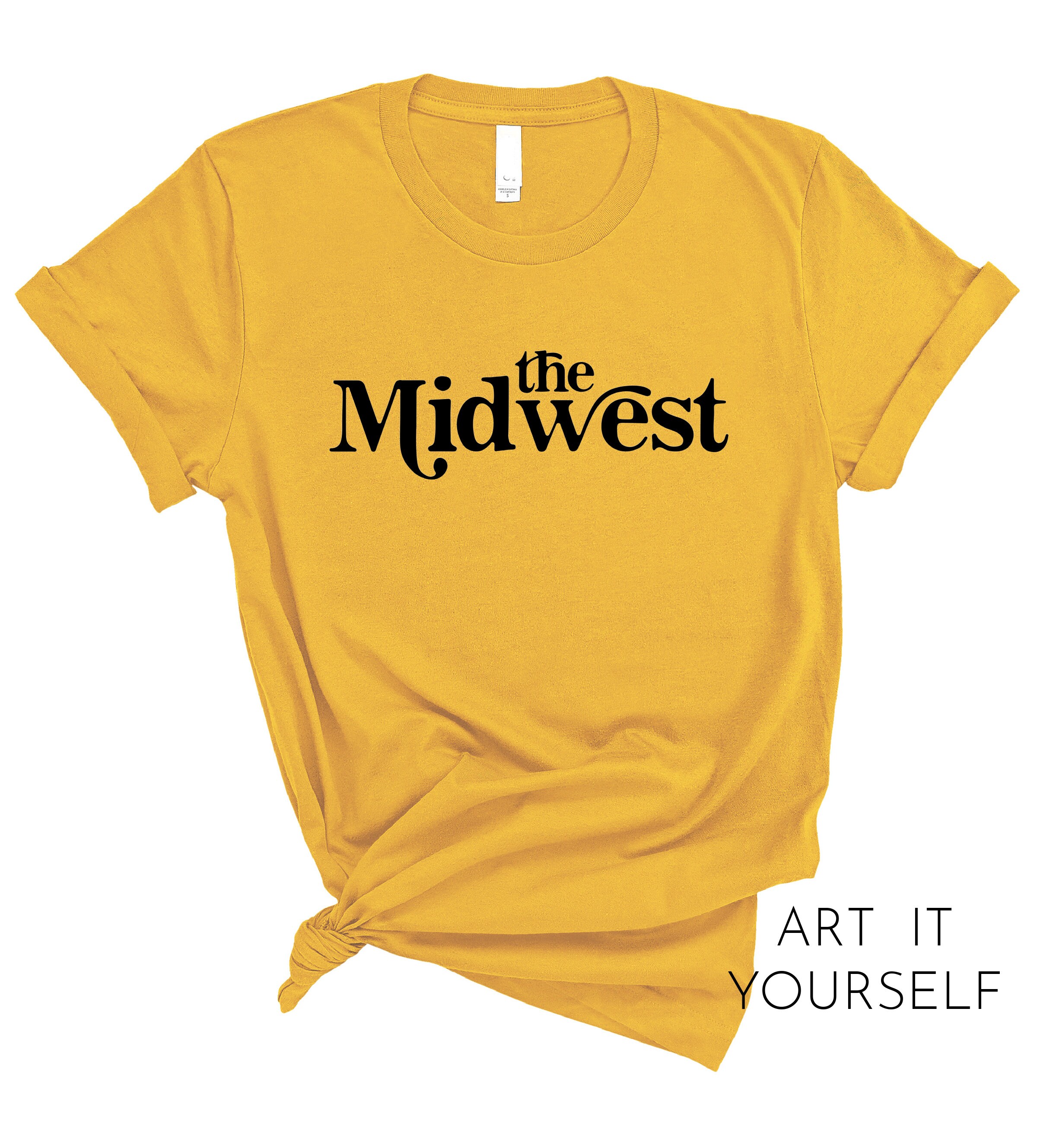 The Midwest SVG Midwest is Best SVG Vintage Inspired Shirt Etsy