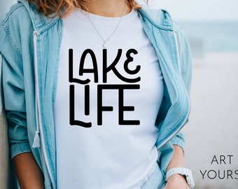 Lake Life SVG, Summer Vacation Design (Digital Download)