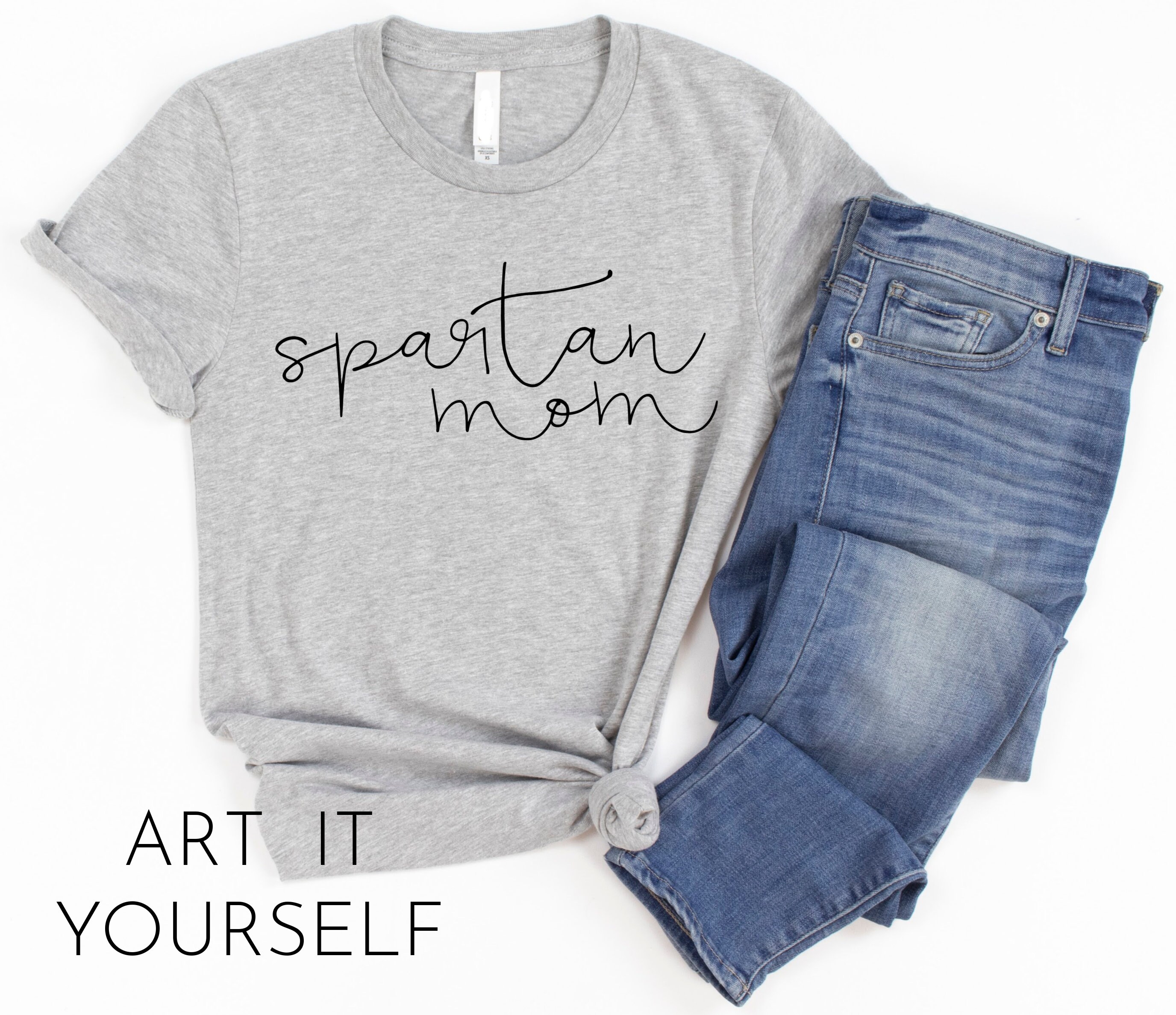 Football Mom Spartans Shirt SVG Team 