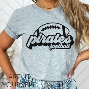 Piraten Fußball Team Design, Team Bekleidung, Piraten Datei, Piraten Maskottchen, Cricut / Sillhouette Dateien, svg, png