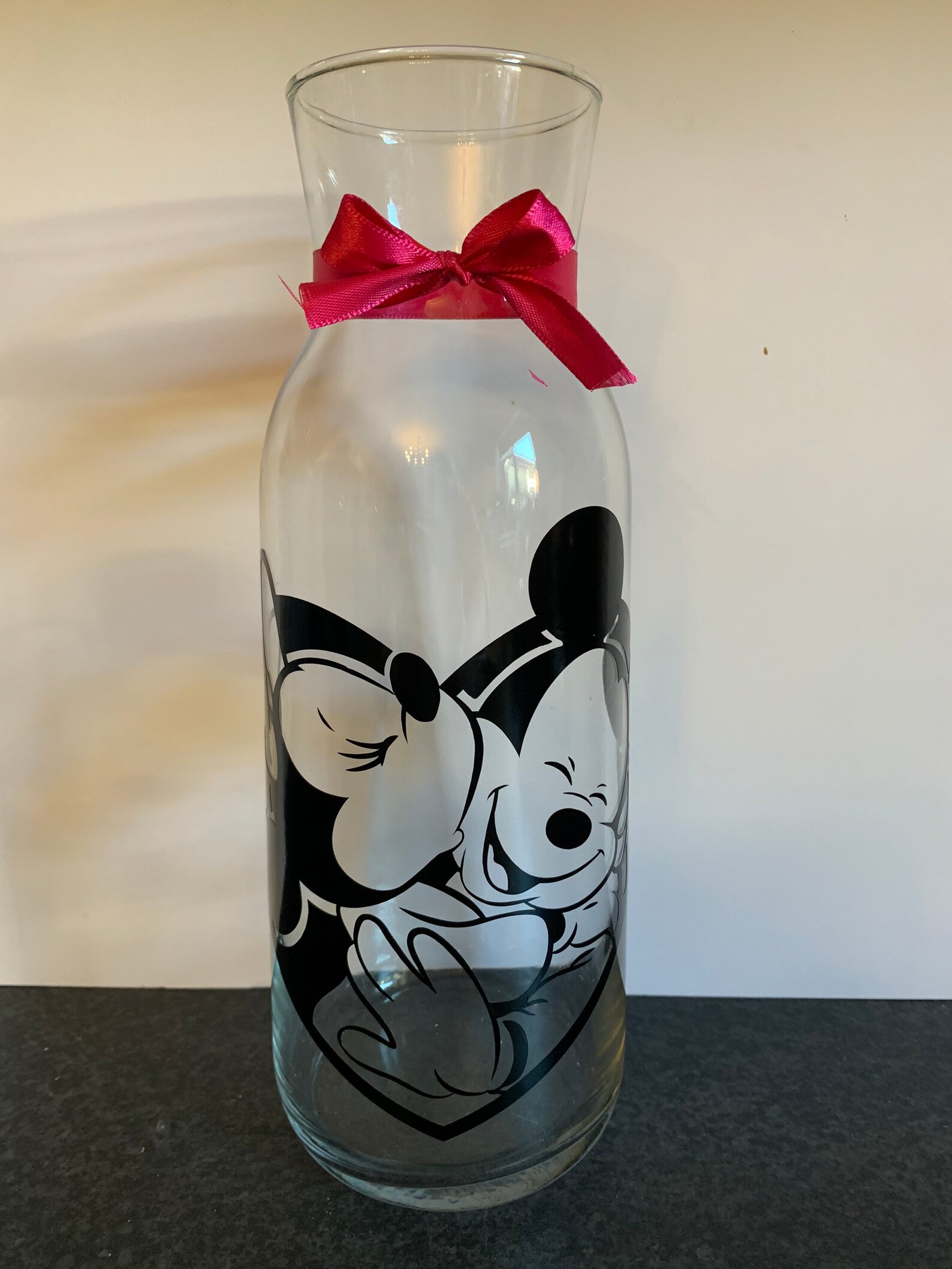 Disney Inspired Mickey and Minnie Vase Etsy