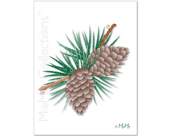 Imprimible (en blanco) doble piña tarjeta: tarjeta de descarga digital, diseños coloridos originales, versos pegadizos, para ella, él, amigo y familia