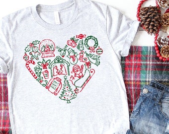 Keep Christmas in your Heart (Imperfect), Christmas Shirt, Holiday Shirt, Christmas Tee, Christmas Gift, I Love Christmas, Festive, Cute