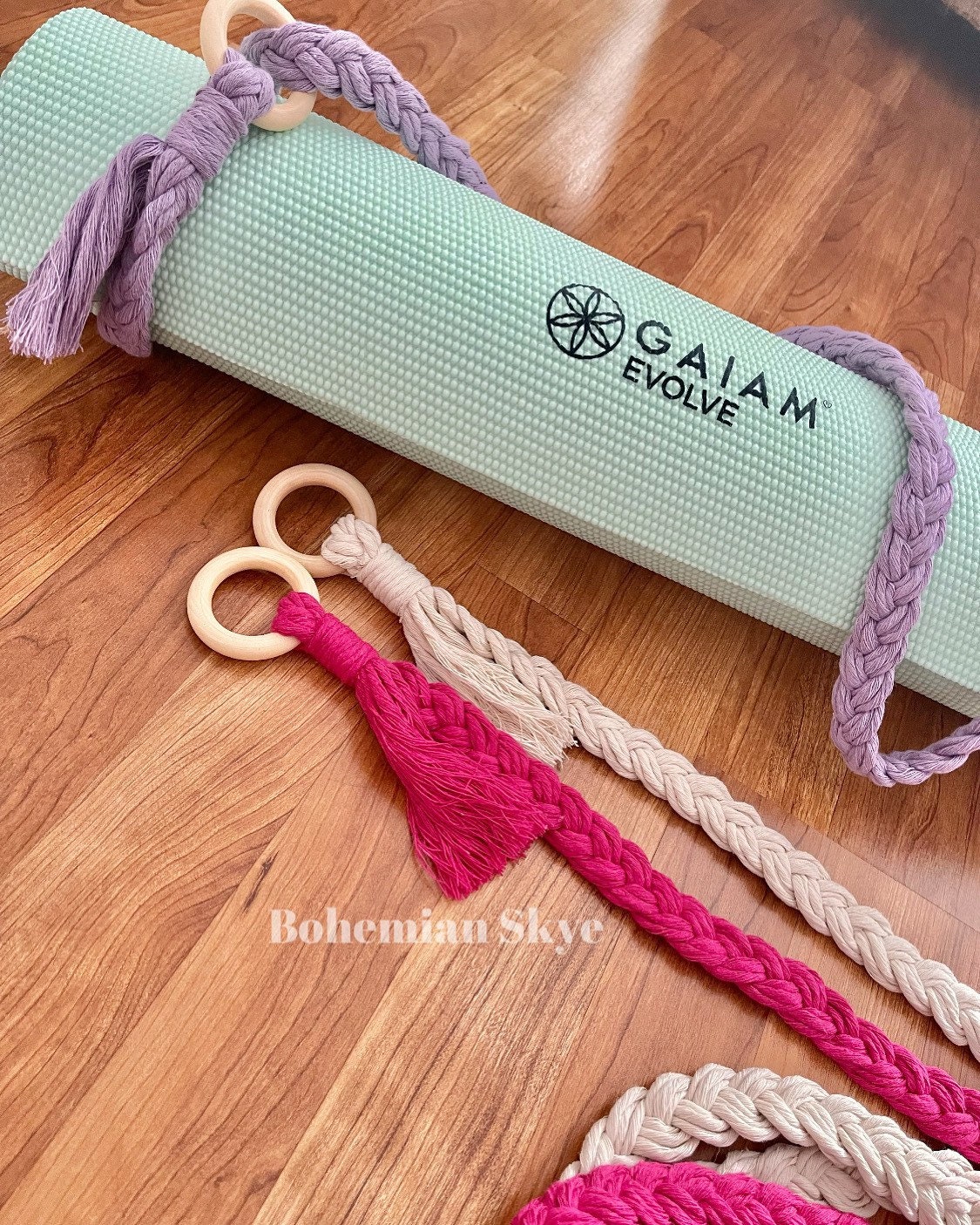 Macrame Yoga Mat Strap 