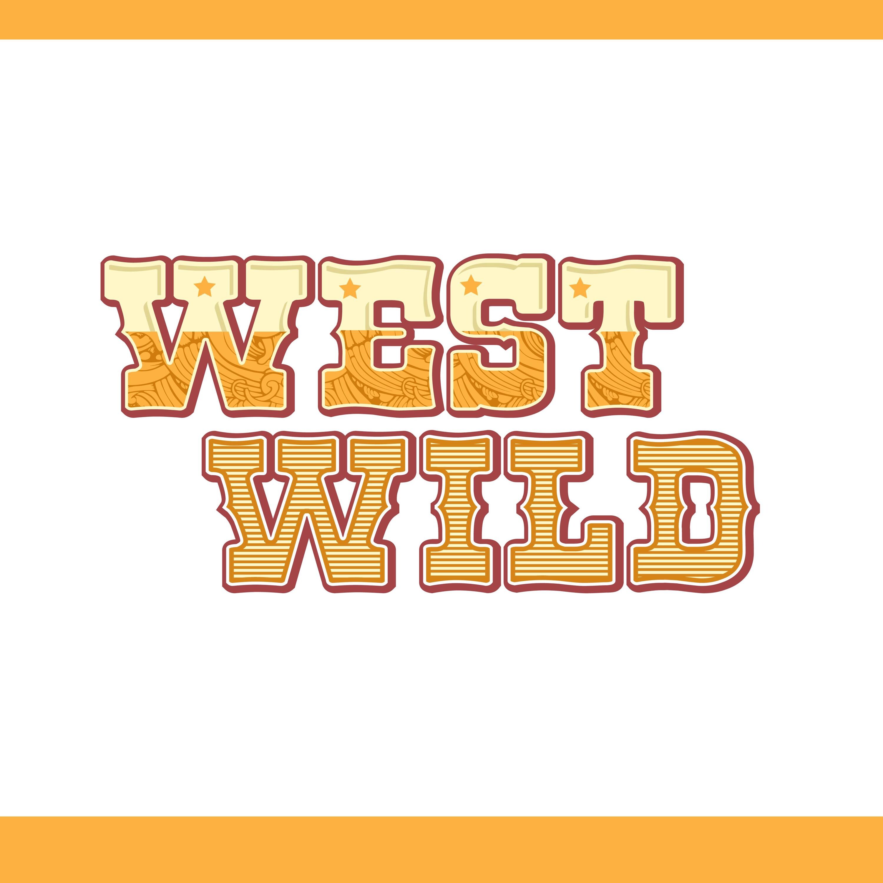 Western Cowboy Alphabet SVG PNG | Vintage Rodeo Font, Rustic Ranch ...