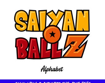 Z Font SVG PNG Bundle, Anime Alphabet for Cricut & Shirts (Digital Download)