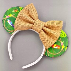 Orejas de ratón inspiradas en la sala Tiki