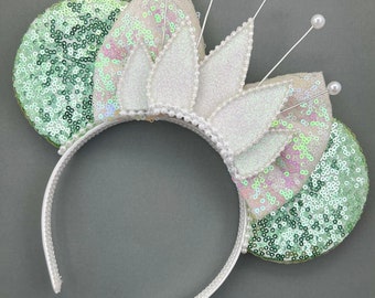 Tiana/Princess and the Frog Inspired Mouse Ears