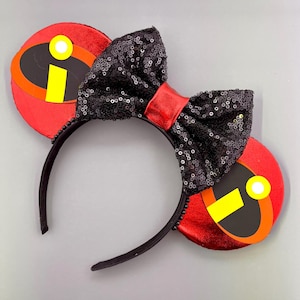Incredibles Inspired Pixar Mouse Ears