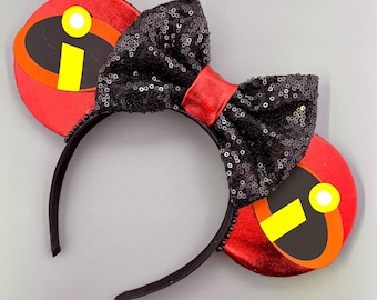 Incredibles Inspired Pixar Mouse Ears