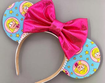 Lizzie McGuire Themed Mouse Ears - Custom Bow!