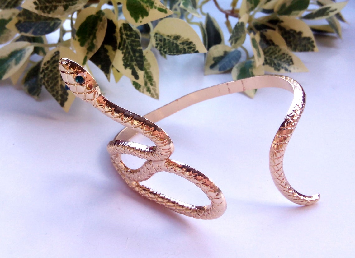 Bracelet Serpent Bracelet Bracelet Bracelet Or Bijoux - Etsy France