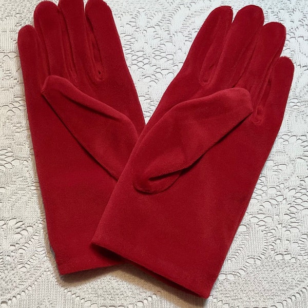 Red Velvet Gloves