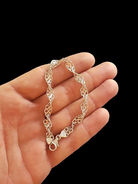 Beautiful Vintage Stackable Skillfully Crafted De… - image 4