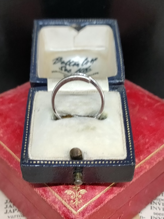 Beautiful Modern Stackable British Hallmarked Ski… - image 6