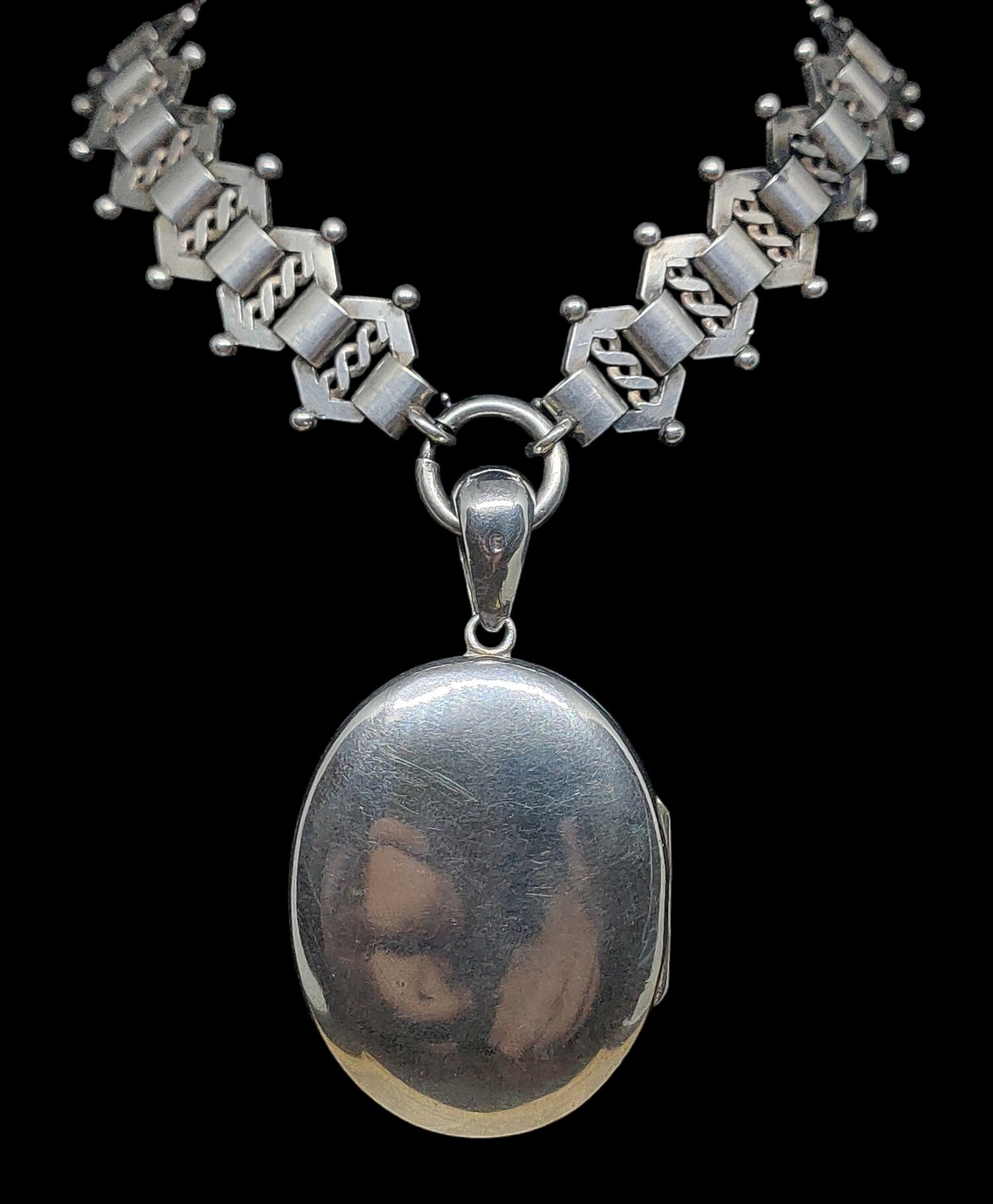 英国　Birmingham 　K9 　1911年　locket 英国 Birmingham K9 1911年 locket Birmingham made silver