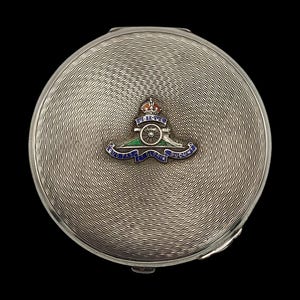 Antique Sterling Silver Compact - Etsy