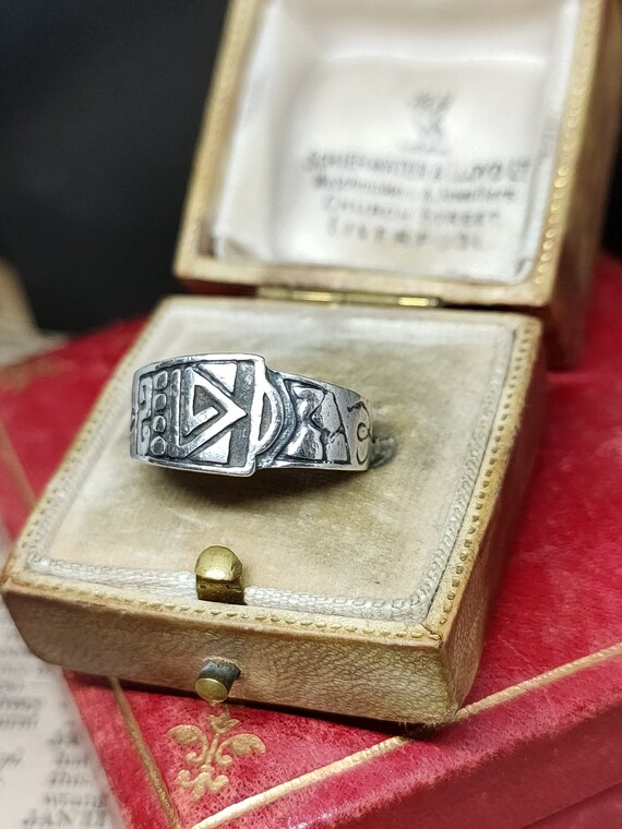 Beautiful Stackable Vintage Skillfully Hand Craft… - image 4