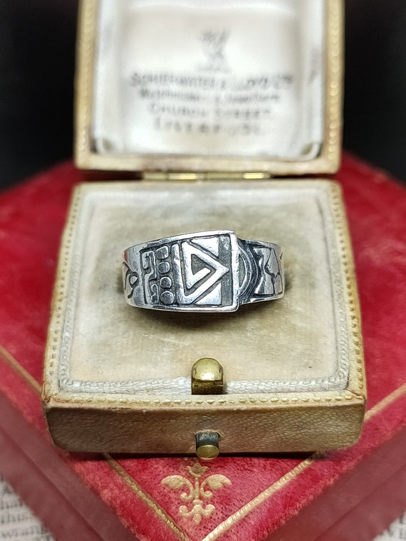 Beautiful Stackable Vintage Skillfully Hand Craft… - image 3