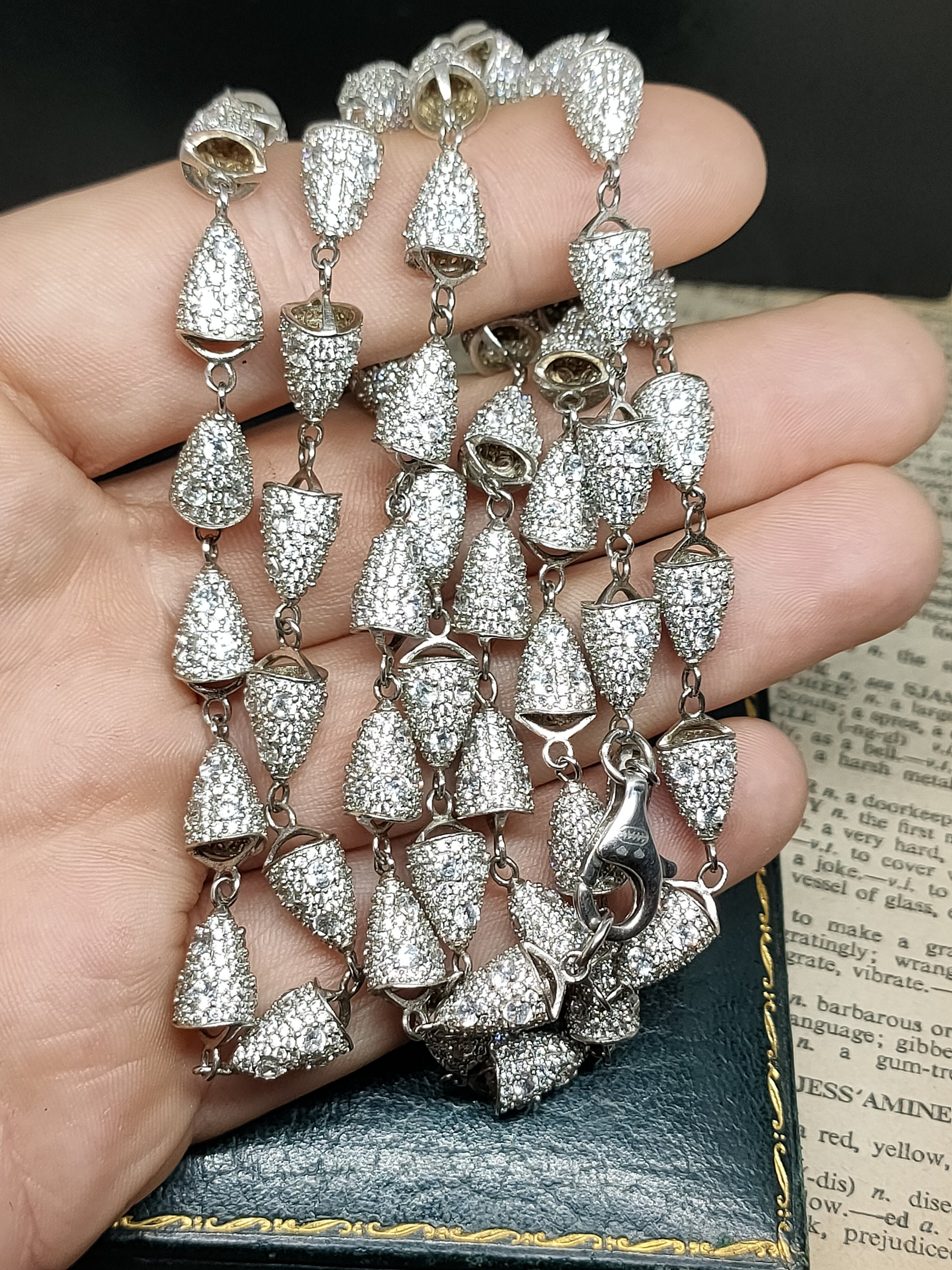 Stunning Modern Made Eye Catching Designer ICEJEWLZ Sparkling Iced