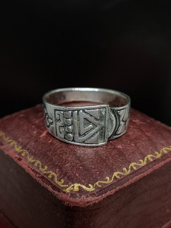 Beautiful Stackable Vintage Skillfully Hand Craft… - image 1