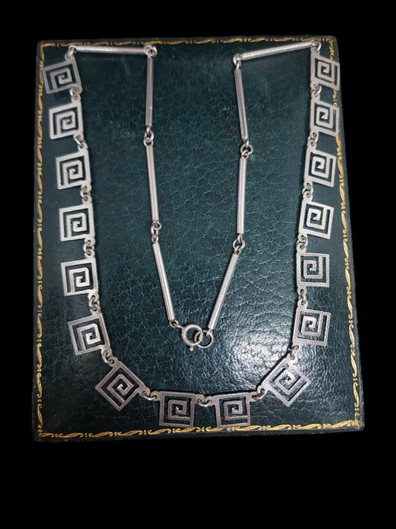 70's vintage silver925 necklace&bracelet Beautiful Vintage Circa 1970s Decorative Unique Statement