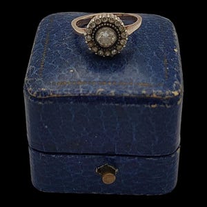 Vacker modern skickligt tillverkad art déco-inspirerad dekorativ gnistrande naturlig ädelsten topas rosenröd ring i sterlingsilver - H1/2