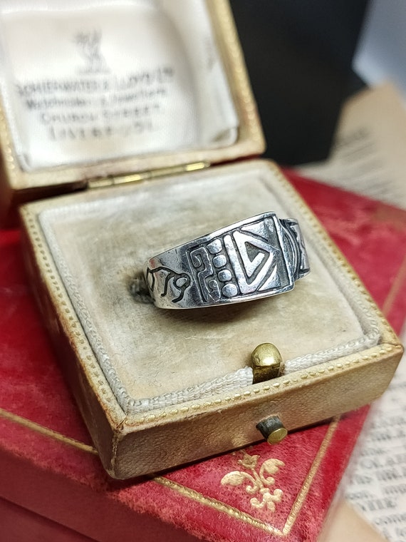 Beautiful Stackable Vintage Skillfully Hand Craft… - image 5