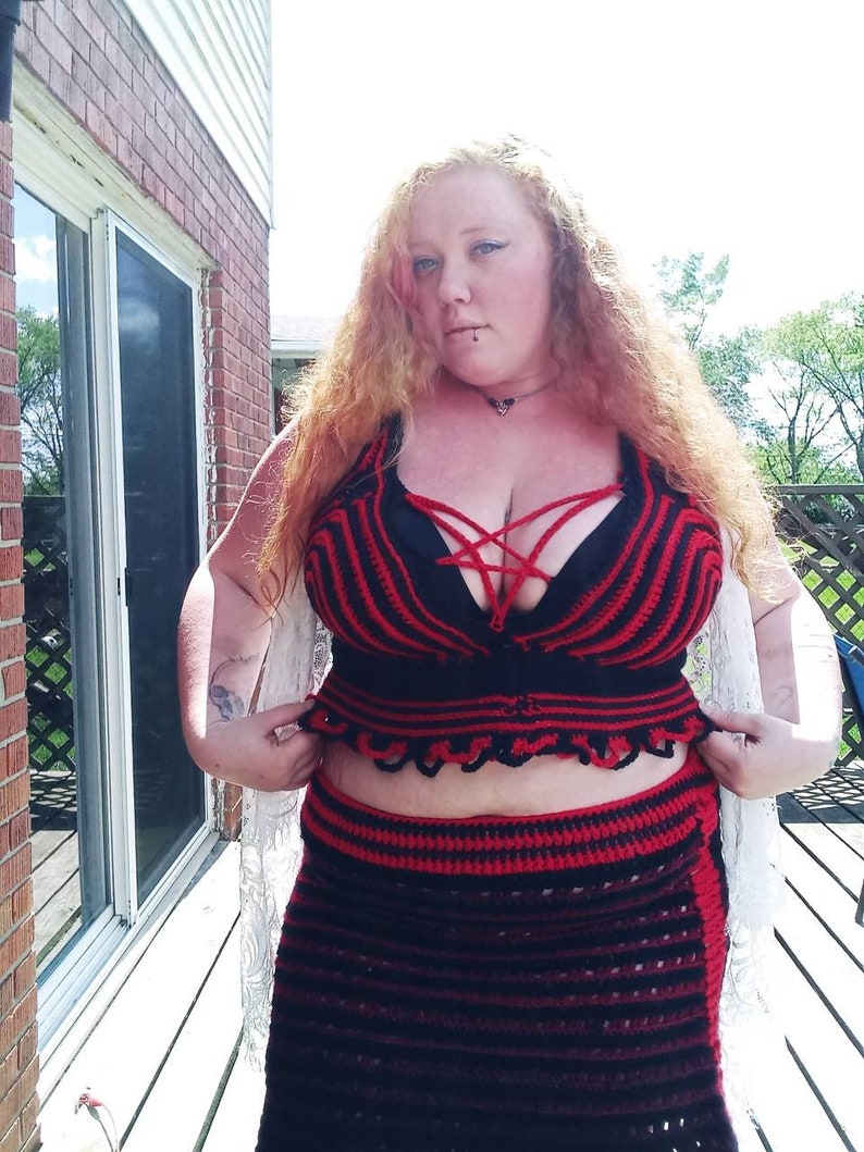 pentagram halter top