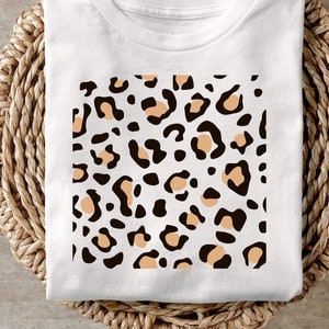 Leopard Print SVG - Seamless Leopard SVG - Animal Svg - Leopard Print Svg - Svg Eps DXF Patterns For Printing, Vinyl, And Engraving