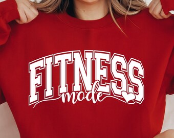 Fitness Mode SVG PNG, Fitness Svg, Gym Shirt Svg, Exercise Svg, Workout Svg, Beast Mode Svg, Exercise Quote Svg, Personal Trainer Svg