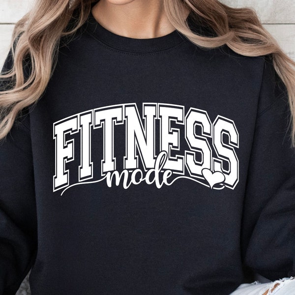 Fitness Mode SVG PNG, Fitness Svg, Gym Shirt Svg, Exercise Svg, Workout Svg, Beast Mode Svg, Exercise Quote Svg, Personal Trainer Svg