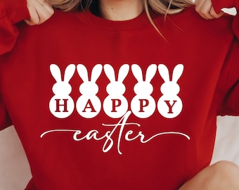 Happy Easter SVG PNG PDF, Easter Vibes Svg, Bunny Svg, Kids Easter Svg, Easter Shirt Svg, Easter Svg, Easter Squad Svg, Easter Bunny Svg