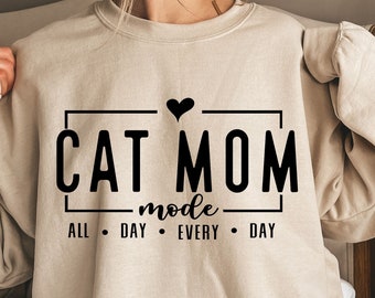 Cat Mom SVG PNG PDF, Cat Mama Svg, Paw Mom Svg, Love Cats Svg, Pet Svg, Cat Lover Svg, Fur Mom Svg, Mom Shirt Svg, Cat Mom T-Shirt Svg