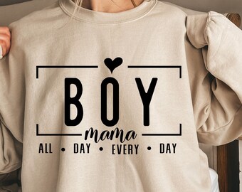 Boy Mama SVG PNG PDF, Boy Mom Svg, Boy Svg, Mom Of Boys Shirt Svg, Mom To Boys Svg, Son Svg, Mommy Svg, Funny Mom Svg, Mom Life Svg