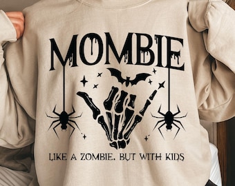 Mombie svg png, Funny Mom Halloween svg, Monster svg, Spooky Mama svg, Funny Mom svg, Mom Life svg, Cut File, Sublimation
