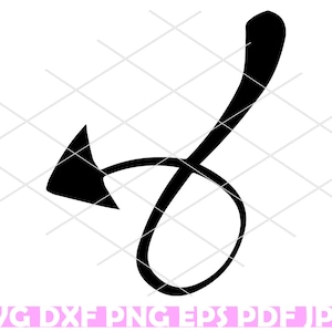 Devil Tail svg, devil tail, png, devil tail dxf, devil tail clipart