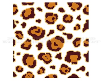 Leopard Print Pattern Svg, Leopard Pattern Svg Repeating Pattern, Cheetah Print Svg, Leopard Print Svg, Animal Print Svg, png, dxf, eps