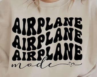 Modo avión SVG PNG PDF, Vacaciones svg, Modo vacay svg, Vacaciones familiares svg, Camisa de viaje svg, Diseño de camisa de vacaciones, Viaje de niñas svg