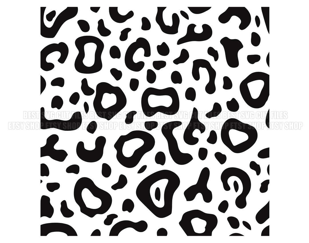 Leopard Print Pattern Svg ,leopard Pattern Svg Repeating Pattern