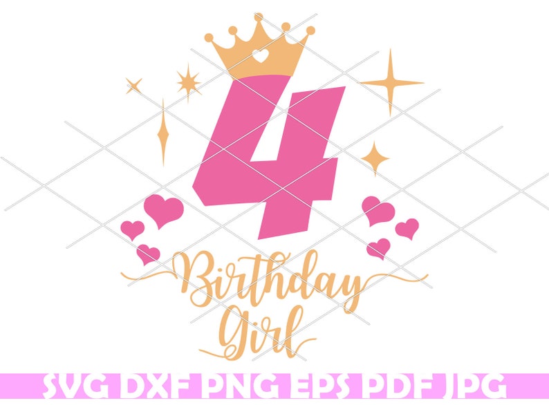 Free Free 189 4Th Birthday Princess Svg SVG PNG EPS DXF File