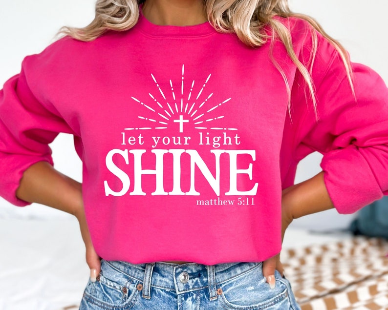 Let Your Light Shine SVG PNG PDF, Easter Svg, Christian Svg, Jesus Svg ...