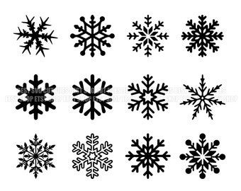 Snowflake SVG, Snowflake Svg Bundle, Flake Winter SVG, Christmas SVG, Winter Svg, Christmas Snowflake Svg, Cricut, Silhouette Cut Files