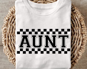 Aunt Svg Png, Aunt Life Svg Cut File For Cricut Retro Shirt Design, Best Aunt Ever Svg, Funny Aunt Svg, New Aunt Svg, Digital File Vector