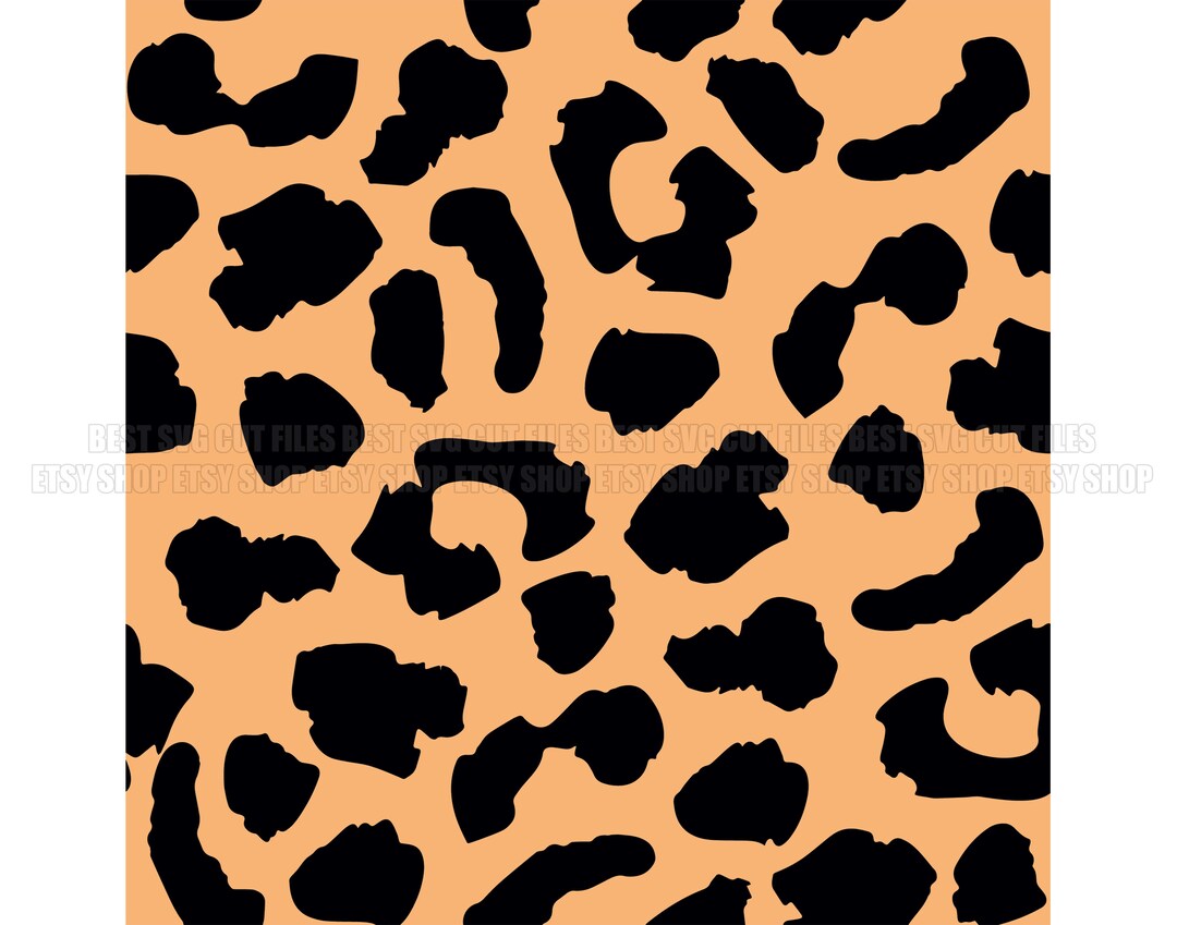 Leopard Print Svg,cheetah Print Svg,tatoo Flash Print,animal Print Svg