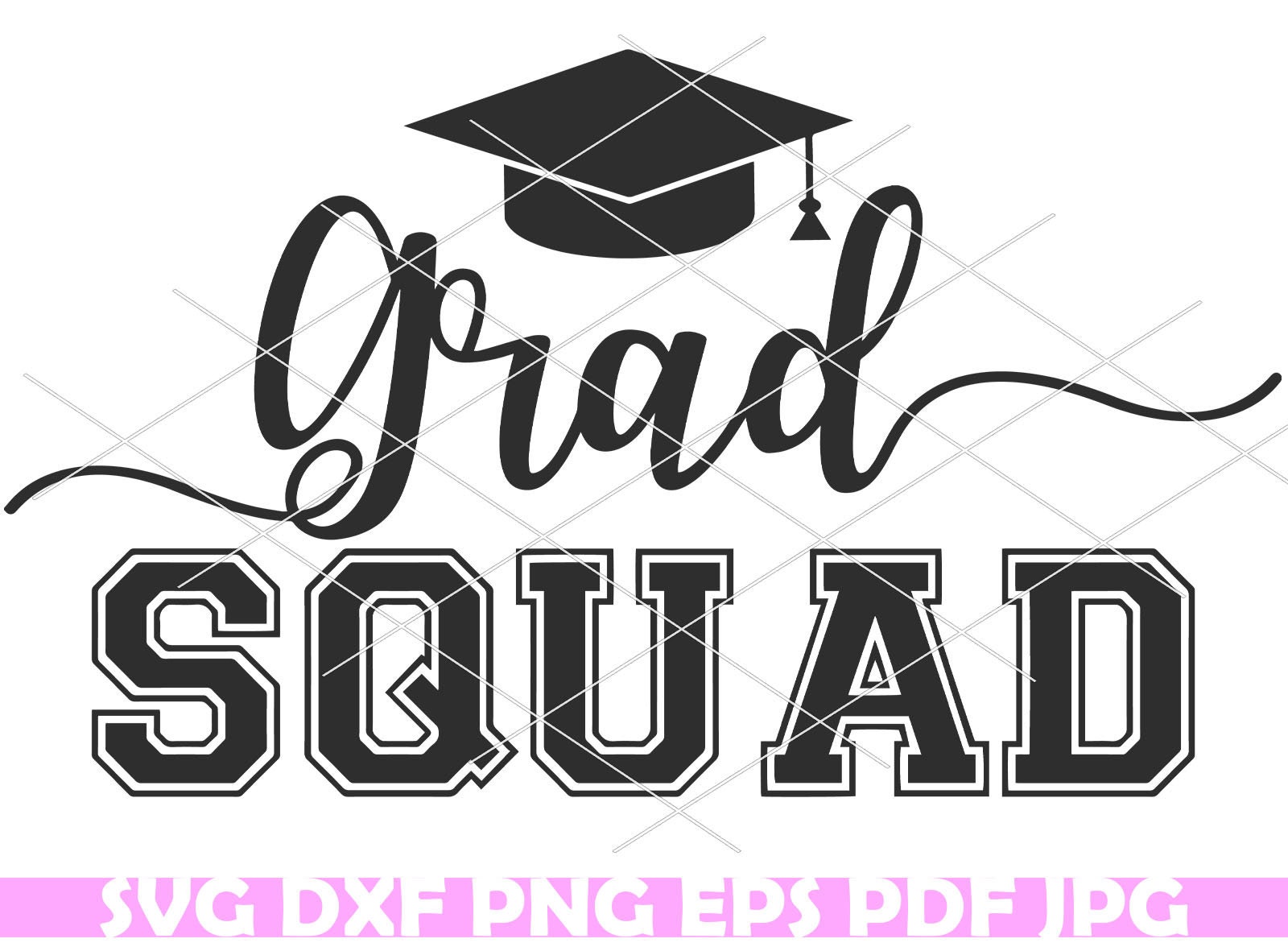 Grad Squad Svg, Grad Squad Png, Grad Squad Jpg - Etsy